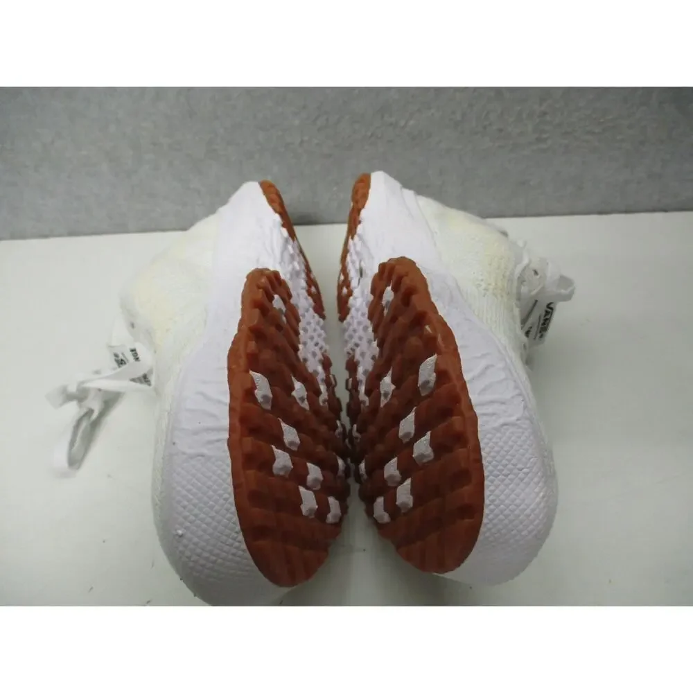 Vans UltraRange VR3 Beige White Knit Sneakers Shoes Womens Sz 8